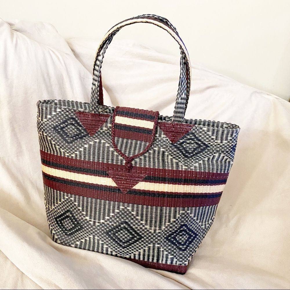 Bohemian Global Recycled Plastic Woven Market Bag